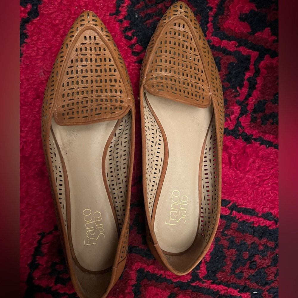 Franco Sarto leather flats
